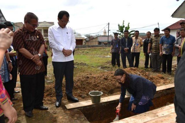 Dapat Dana dari APBN, Pemkab Humbahas Bangun Gedung PAUD Pembina 