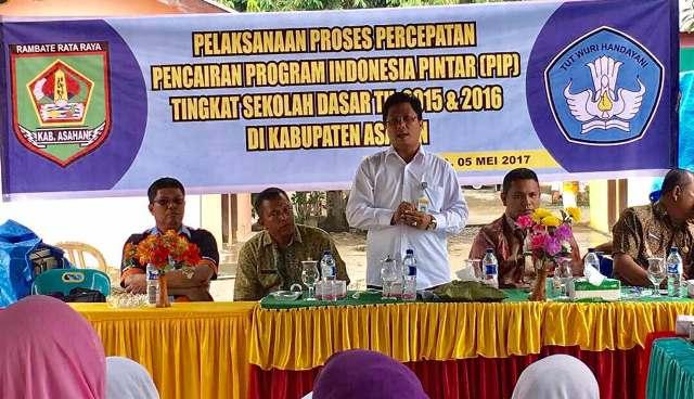 4.134 Siswa Belum Cairkan KIP, Kemendikbud Percepat Pencairan di Kabupaten Asahan  
