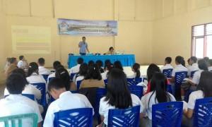 Badan Kesbangpol Tobasa Berikan Pendidikan Politik Bagi Pemilih Pemula