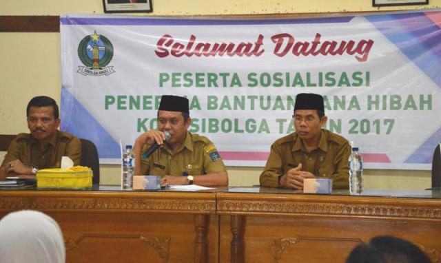 Pemko Sibolga Gelar Sosialisasi Bantuan Dana Hibah