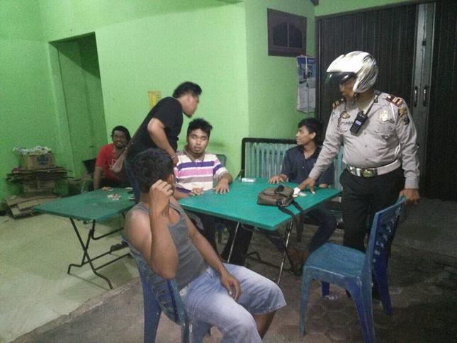 Ops Pekat Polsek Delitua Jaring 4 Orang Pemain Judi