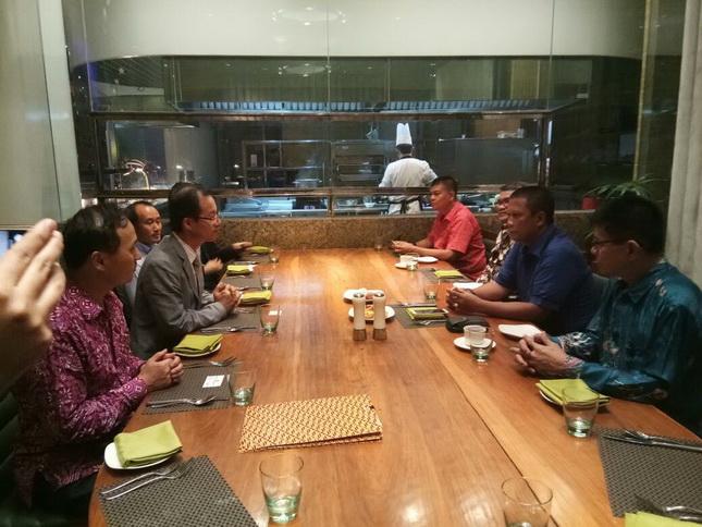 Dir Pamobvit Polda Sumut Bahas Isu Sosial Terkait Pembangunan PLTA Wampu Bersama Presdir PT Wampu Elektric Power