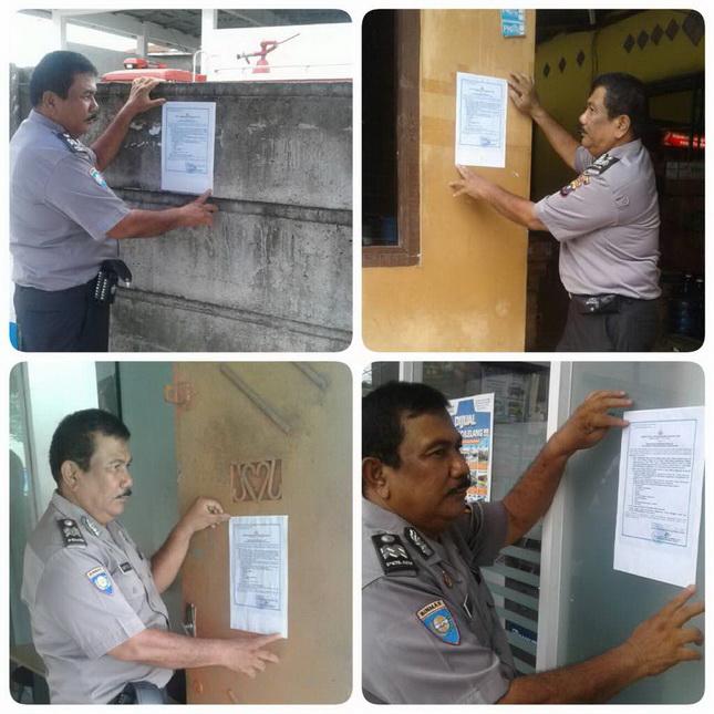 Polsek Delitua Sebarkan Maklumat Kapolda Sumut Soal Larangan Petasan