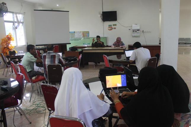Staf DSI dan LPTQ Aceh Dibekali Pelatihan Pengelolaan Website