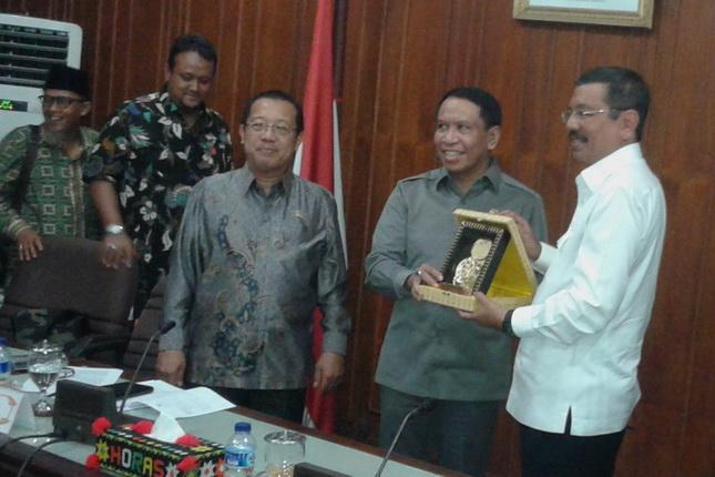 Gubernur Sumut Harapkan Komisi II DPR RI Carikan Solusi Persoalan Tanah di Sumut