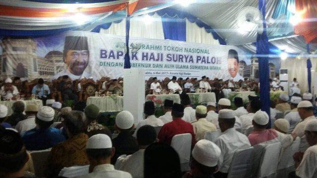 Personil Polsek Delitua dan Gabungan Lakukan Pengamananan Silaturahmi Surya Paloh dengan Gubsu