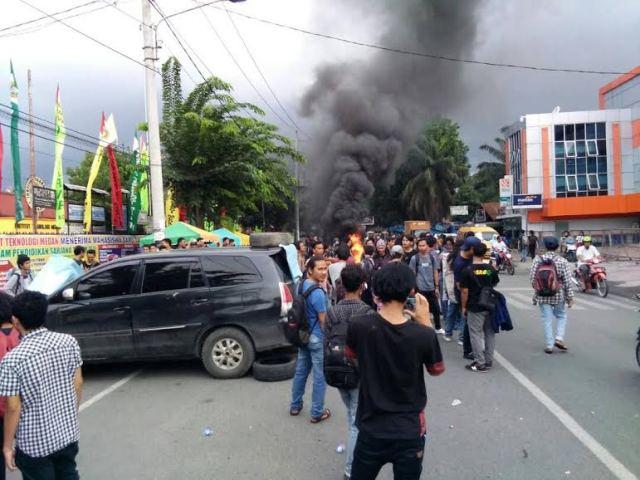 Sejumlah Kampus di Medan Didemo Terkait Penahanan Tiga Aktivis Mahasiswa