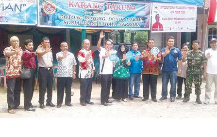 Rawan Narkoba, BNNK dan Pemko Tebingtinggi Lakukan Sosialisasi di Kawasan Datuk Bandar Kajum