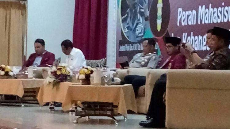 Kapolri Hadiri Seminar Nasional Ikatan Mahasiswa Muhammadiyah di Medan