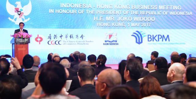 Presiden Jokowi Yakinkan Pebisnis Hong Kong Agar Berinvestasi di Indonesia