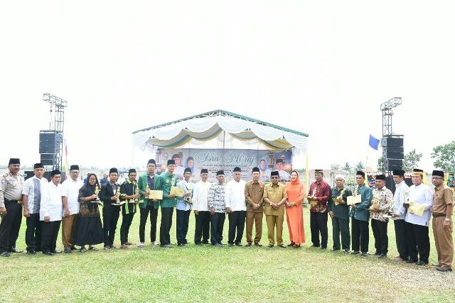 Peringatan Isra Mi'raj di Deli Serdang Diwarnai Lomba dan Penyerahan Bantuan