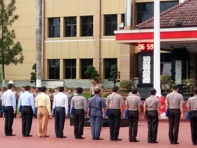 Pimpin Apel Pagi, Dir Pamobvit Polda Sumut Sampaikan Sejumlah Prestasi Polisi