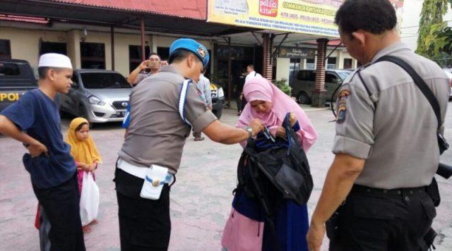 Antisipasi Teror Bom, Polsek Percut Sei Tuan Perketat Penjagaan