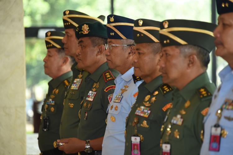 28 Perwira Tinggi TNI Naik Pangkat
