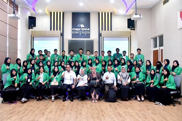 Rombongan Mahasiswa Unimal Belajar ke Biro Humas dan Keprotokolan Setdaprovsu