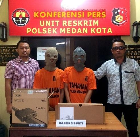 Curi Komputer di Pusda Sumut, Cecep dan Peri Ditangkap Polisi, 3 Pelaku Lain Masuk DPO