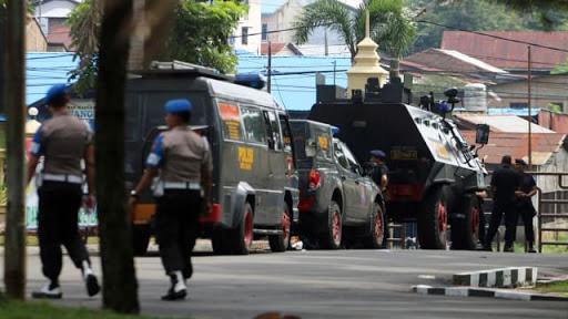 Ditangkap di Tanjung Balai, Sejumlah Terduga Teroris Dibawa ke RS Bhayangkara Medan