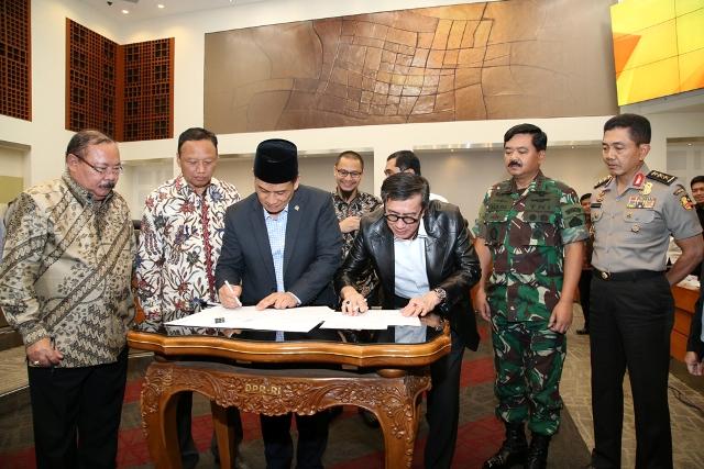 Panglima TNI Hadiri Raker RUU Pemberantasan Terorisme
