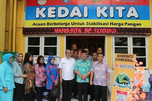 Walikota Medan Launching Gerai Kedai Kita