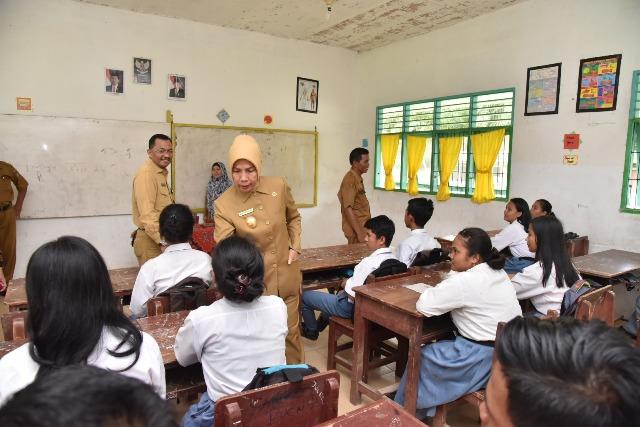 Kunjungi SMAN 2 Meranti Asahan, Wagubsu: Perbaikan Fasilitas Dilakukan Secara Bertahap