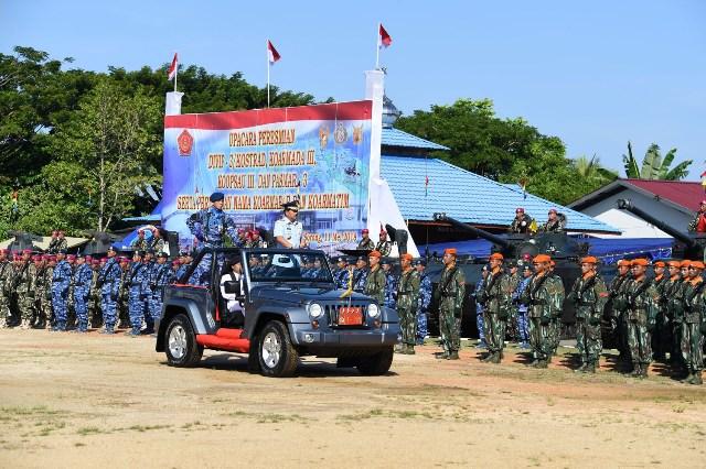 Panglima TNI Resmikan Empat Satuan Baru TNI 