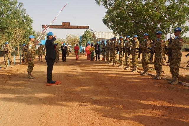 Dubes RI untuk Sudan-Eriteria Kunjungi Satgas Yon Komposit TNI di Sudan