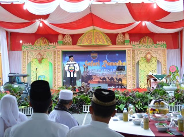 Pangdam I/BB Awali Safari Ramadan di Korem 022/PT