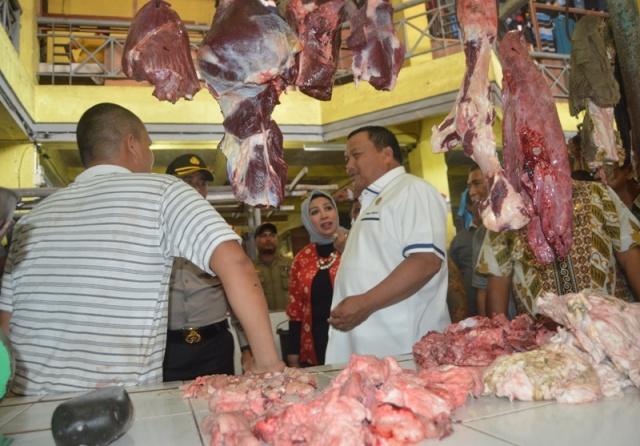 Jelang Ramadhan, Walikota Sibolga Sidak Harga dan Stok Pangan di Pasar