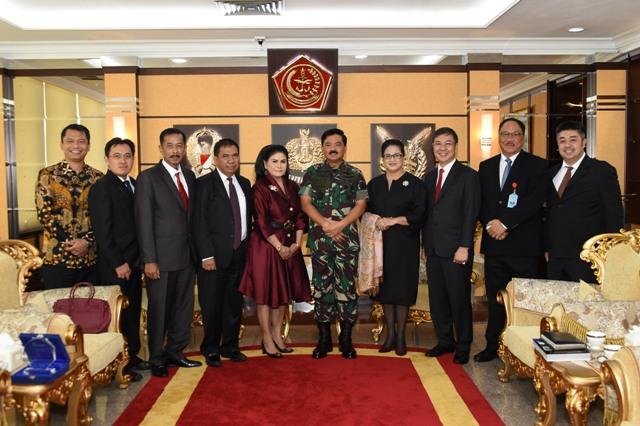 Panglima TNI Terima Audiensi Ketua Umum Pinhantanas