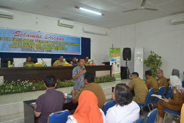 Menuju Kabupaten Layak Anak, Sergai Perkuat Puskesmas dan Sekolah Ramah Anak