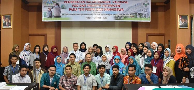 PSGPA Unimed Beri Pembekalan Penelitian Gender Bagi Mahasiswa