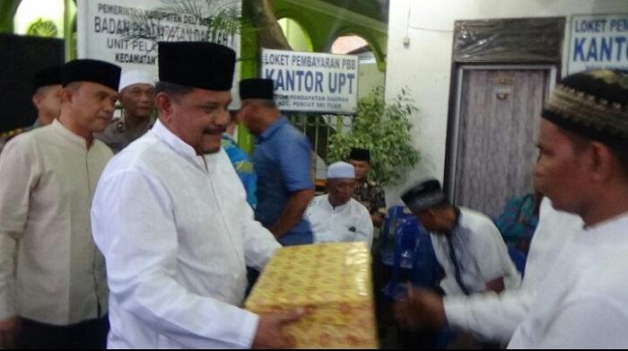Tim Safari Ramadhan Sekdakab Hadir di Kecamatan Percut Seituan