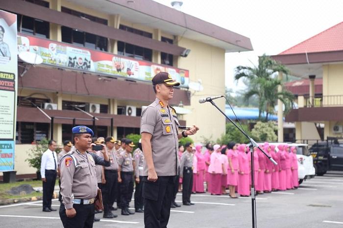 Kapolrestabes Medan Pimpin Sertijab Perwira Hari Ini
