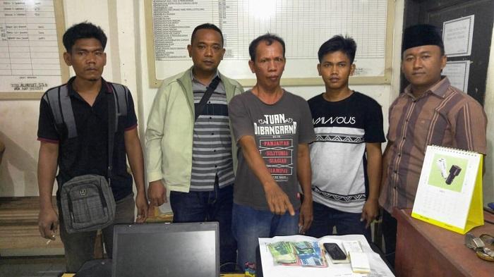 Jual Angka di Pakter Tuak, Warga Pondok Batu Diciduk Personil Polsek Bilah Hulu