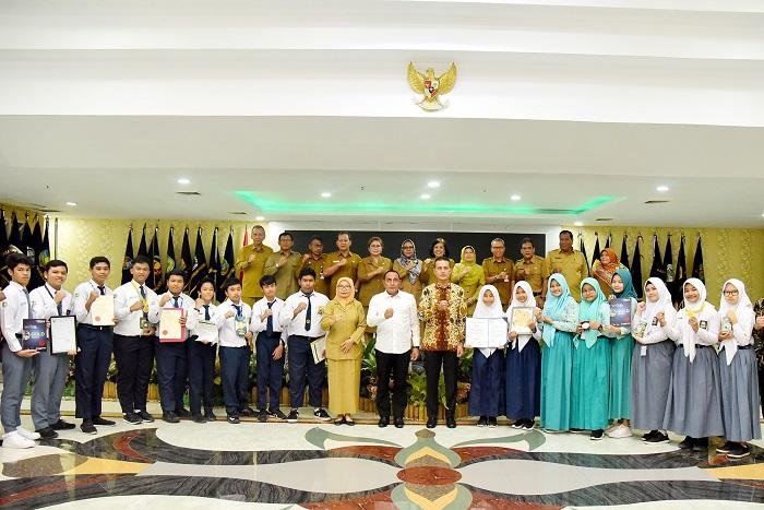 Gubernur Sumut Apresiasi Kreatifitas Siswa YPSA, Harapkan Bisa Jadi Industri Unggulan