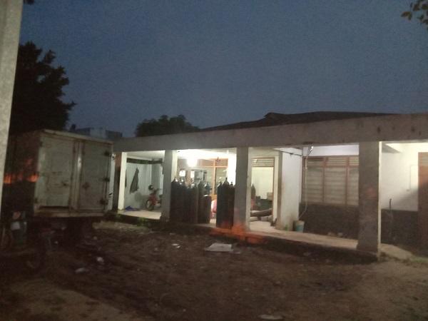 Meledak, Atap Gudang Pengisian Tabung Oksigen di Jalan Madio Santoso Medan Jebol