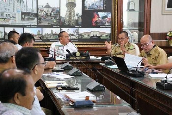 Wakil Walikota Medan Hadiri Rakor Penanganan Banjir Bersama Gubsu