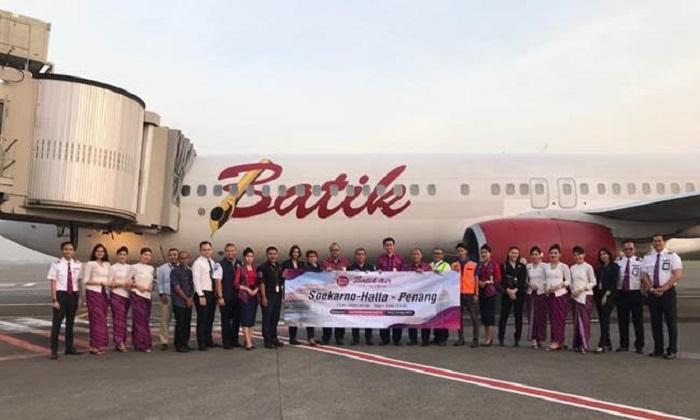 Batik Air Kini Resmi Mendarat di Penang