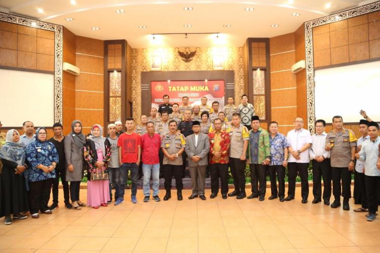 Kapolrestabes Medan Hadiri Tatap Muka Kapoldasu dengan Tokoh Agama, Tokoh Adat dan Tokoh Masyarakat