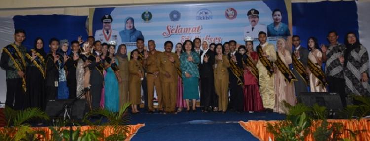 Beni Kurnia Daely dan Cindy Lorensa Tobing Juara Duta Genre Kota Sibolga Tahun 2019