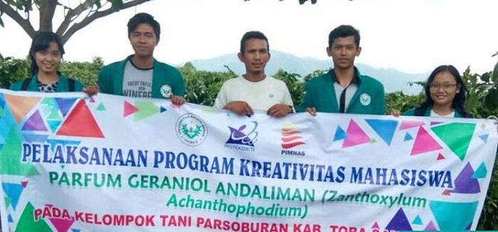Tak Sekedar Jadi Bahan Masak, Mahasiswa Unimed Manfaatkan Andaliman sebagai Parfum