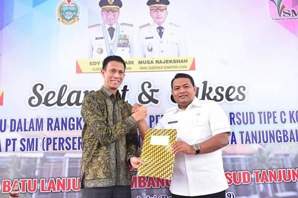Bangun Rumah Sakit, Pemko Tanjungbalai Tandatangani MoU dengan PT SMI
