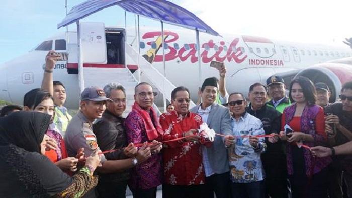 Batik Air Resmi Terbang dari Soekarno-Hatta ke Luwuk