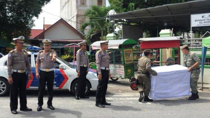 Antisipasi Macet, Polres Asahan Imbau Pedagang Musiman Tertib Berjualan