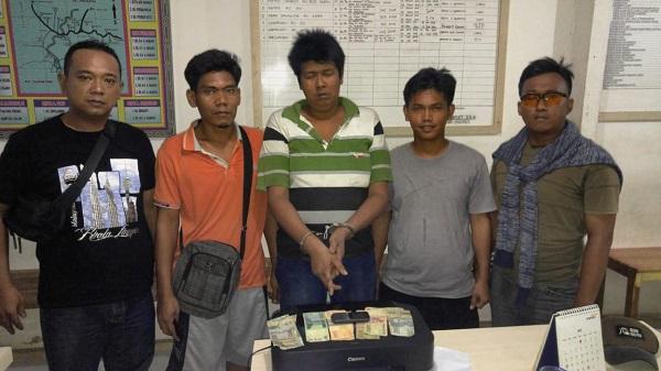 Lagi Nunggu Pemasang, Lubis Ditangkap Personil Reskrim Polsek Bilah Hulu 
