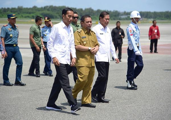 Kunjungi Kalimantan, Presiden Jokowi Tinjau Lokasi Alternatif Pemindahan Ibu Kota RI