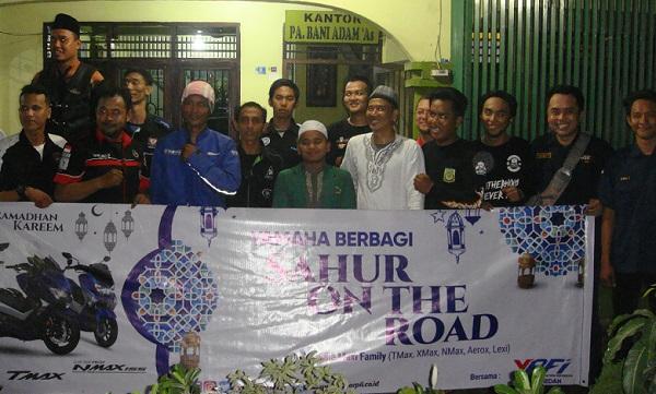 PT Alfa Scorpii dan Komunitas YRFI Adakan Sahur On The Road di Medan