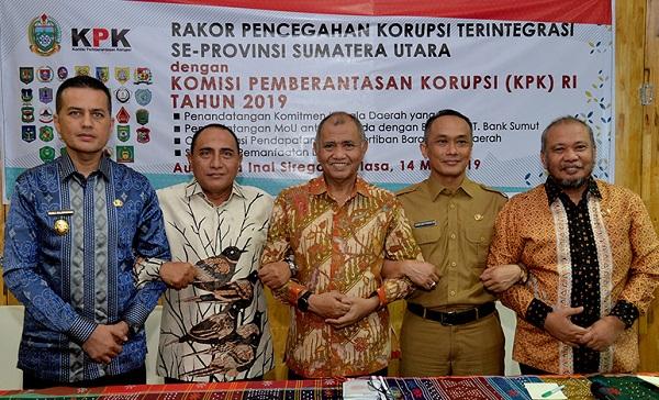 Ketua KPK Agus Rahardjo Sebut Pencapaian MCP Korupsi di Pemprov Sumut Bagus