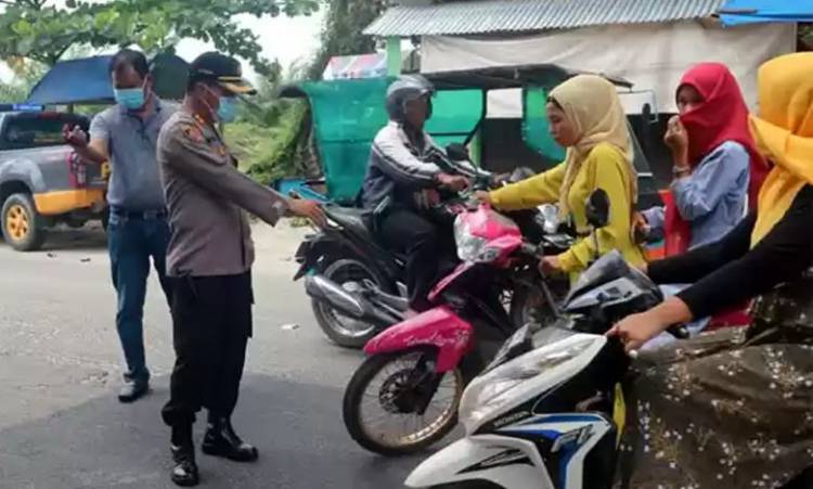 Lebaran di Tengah Pendemi Covid-19, Objek Wisata Dikawal Ketat Polres Sergai