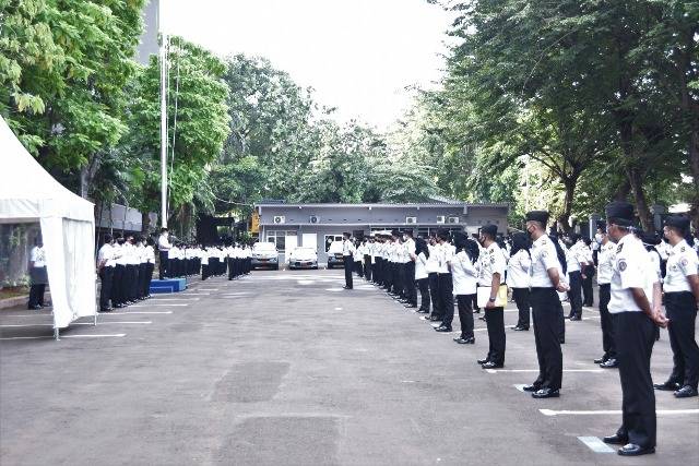 Halal Bi Halal Bakamla RI Tetap Utamakan Physical Distancing